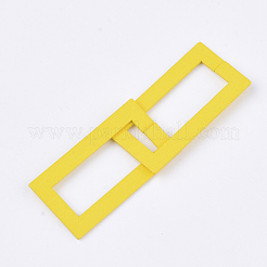 Покрытые распылением деревянные соединительные кольца&nbsp;WOOD-T010-15D