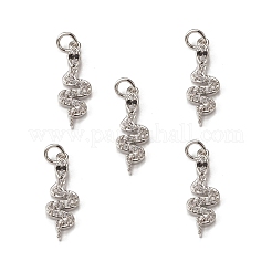 Латунные микро проложить кубического циркония подвески&nbsp;KK-E068-VB311