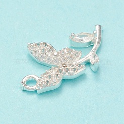 Латунные микро проложить кубического циркония подвески&nbsp;KK-P228-45S