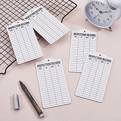 Двухсторонние бумажные этикетки для ежедневной проверки безопасности с отверстием для подвешивания&nbsp;LS-DIY-WH0723-033B