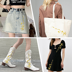 Полиэстер гладить/пришивать заплатки&nbsp;PATC-WH20005-13H