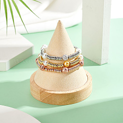 150шт 3 цвета латунные дистанционные бусины&nbsp;KK-PH0006-57