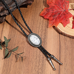 Ожерелья из искусственной кожи pu&nbsp;NJEW-WH20003-006B