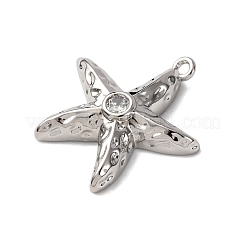 Латунные микро проложить кубического циркония подвески&nbsp;KK-C119-20B-P