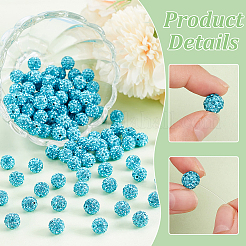 200 шт. Проложить бусины для дискотечного шара&nbsp;RB-PH0001-41D