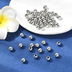 Латунные круглые бусины с текстурой&nbsp;XGRPCU672-298P