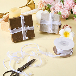 Лента из полиэфирных и пластиковых бусин&nbsp;OCOR-WH20012-61B