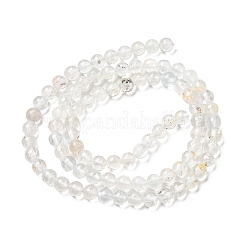 Бусины из натурального белого топаза&nbsp;LS-G-RM241221-C20