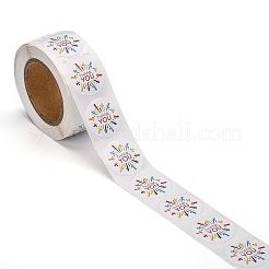 1-дюймовые самоклеящиеся бумажные подарочные этикетки с благодарностью&nbsp;LS-DIY-E027-A-11