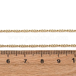 Ожерелья из цепочек панцирного плетения из нержавеющей стали 304 толщиной 1.5 мм&nbsp;NJEW-T016-28G