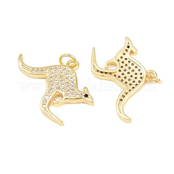 Латунные микро проложить кубического циркония подвески&nbsp;KK-C162-086B-G