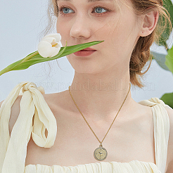 6 шт. латунные подвески с микропаве из прозрачного кубического циркония&nbsp;KK-BBC0021-83