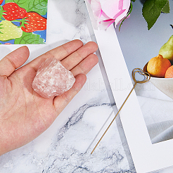 Держатель для фото в виде железного сердца&nbsp;AJEW-WH0650-75