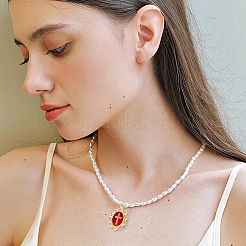 Кулоны с эмалью из латуни&nbsp;KK-BBC0019-83