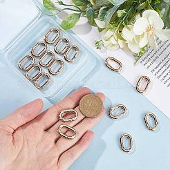 18 шт. Кольца пружинные затворные из сплава&nbsp;FIND-SP0001-42