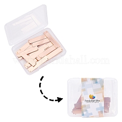 Соединители латунные звенья&nbsp;KK-PH0039-76RG