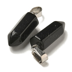 Природные подвески обсидиана&nbsp;G-Z067-07P-10