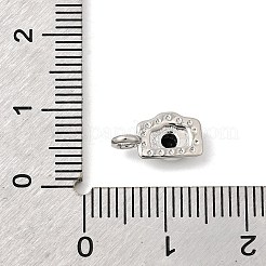 Латунные микро проложить кубического циркония подвески&nbsp;KK-L262-12P