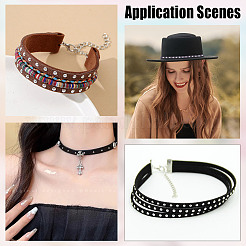 4 рулон шнура из искусственной замши&nbsp;LW-HY0001-01B