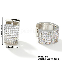 Латунные серьги обруча&nbsp;LY7031-1