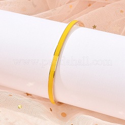 Браслеты-манжеты из нержавеющей стали 304 для женщин&nbsp;BJEW-Z087-09G