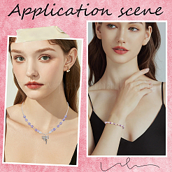 Прозрачные акриловые бусины&nbsp;MACR-SP0001-28A-01