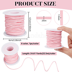 6шт. шнур из искусственной замши 6 цветов&nbsp;OCOR-BC0008-82B