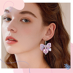 120шт 8 цвета непрозрачные акриловые бусины&nbsp;MACR-PA0001-11