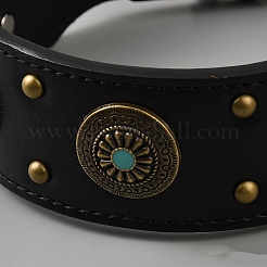 Ошейник для собак из искусственной кожи&nbsp;AJEW-WH20018-191A-01