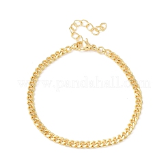 Браслеты-цепочки из латуни для женщин&nbsp;LS-BJEW-C140-15G