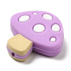 Экологичные силиконовые фокусные бусины в форме грибов&nbsp;LS-SIL-Z005-01A