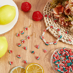 300 шт. нити из полимерной глины ручной работы&nbsp;CLAY-SC0002-38