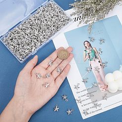 400 шт. подвески из АБС-пластика с покрытием&nbsp;KY-FH0001-16