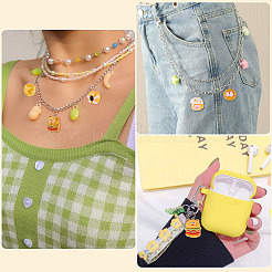 3 комплект из 48 подвесок из непрозрачной смолы&nbsp;RESI-TA0004-75