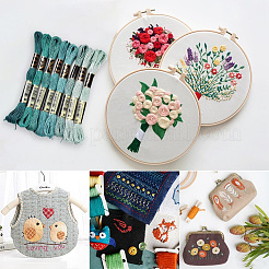 6-слойная полиэфирная нить для вышивания&nbsp;OCOR-CY0002-03A-05