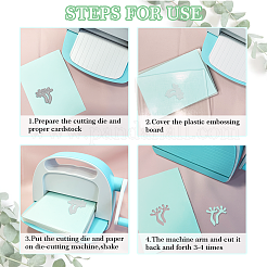 Углеродистая сталь разрезает трафареты DIY-WH0309-1962