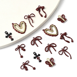 14 шт. 7 стиля подвески из сплава с эмалью&nbsp;FIND-FS0004-27