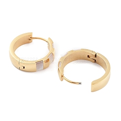 Серьги-кольца из нержавеющей стали 304 с ионным покрытием (IP)&nbsp;EJEW-C096-28B-G