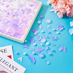 100 г акриловые бусины&nbsp;OACR-TA0002-90B