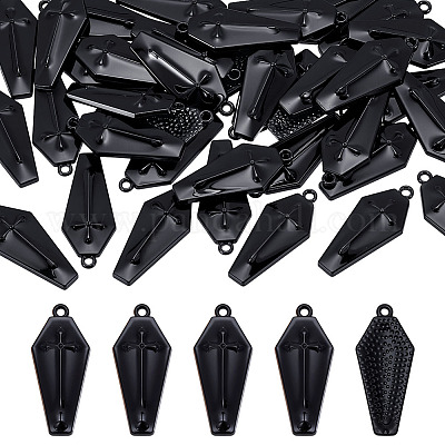 40шт хэллоуин тема сплава эмаль подвески&nbsp;ENAM-ME0001-42-1