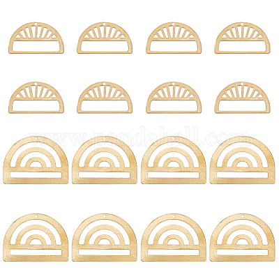 16шт 2 латунные подвески&nbsp;KK-BC0011-68-1