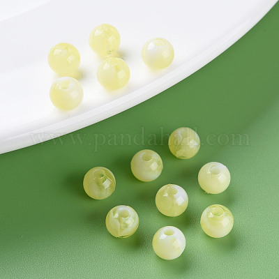 Акриловые бусины&nbsp;MACR-S375-001A-08-1