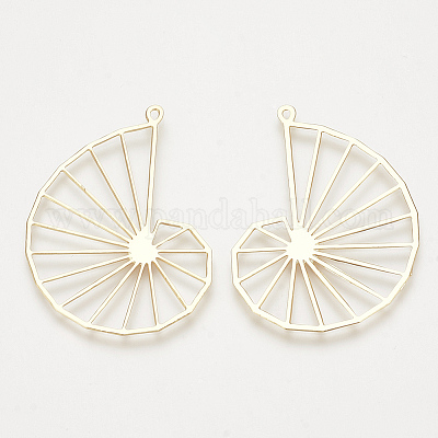 Латунные подвески&nbsp;LS-KK-S343-35G-1