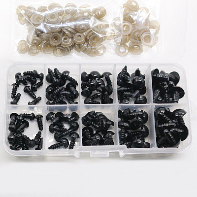 Набор пластиковых глаз для кукол своими руками&nbsp;DOLL-PW0001-443-1