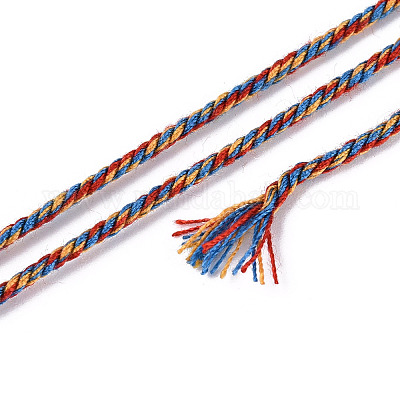 150 м двухслойных хлопковых витых шнуров&nbsp;OCOR-N010-01-05-1