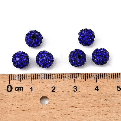 Pave disco бусины&nbsp;RB-H258-8MM-206-1