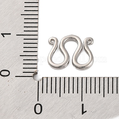 Стойки обшивки латунь крючком и S-крючок застежки KK-Z070-38A-P-1