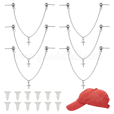 6 шт. булавки для шляп из нержавеющей стали 304&nbsp;HJEW-DR00267-1