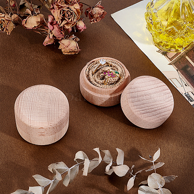 Деревянные ящики кольцо CON-WH0086-167-1