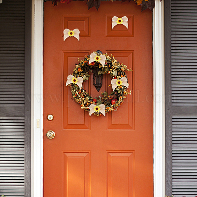 Льняные аксессуары с бантом&nbsp;LS-DIY-WH0430-069-1